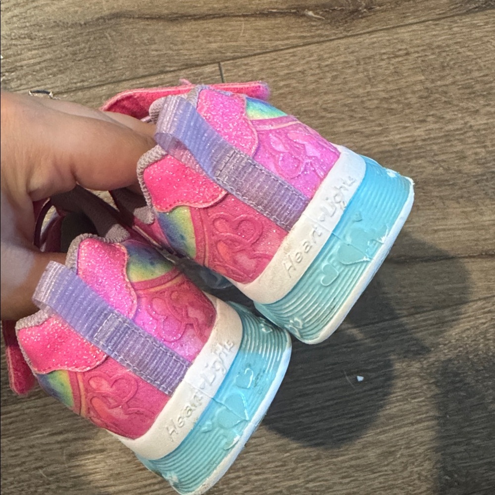 Sketchers Shoes with Lights - Picture 3 of 9